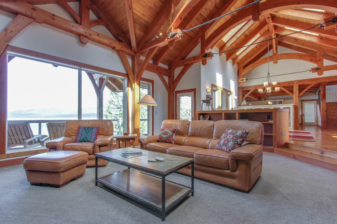 Bottle Bay Lakefront Lodge Sandpoint Exterior foto